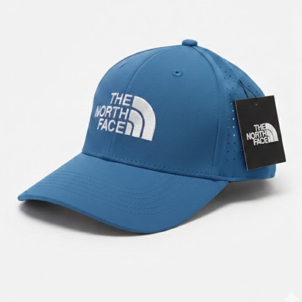The North Face Recycled ’66 Laser Cut Classic Hat –Hero Blue (White Logo)
